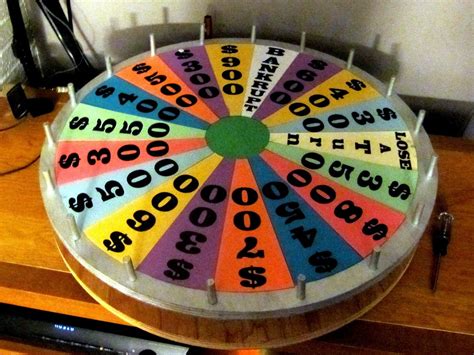 roulette wheel diy